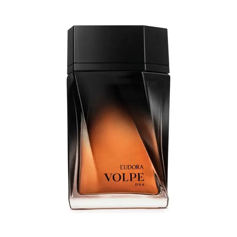 Frasco do perfume masculino Volpe DNA, da Eudora.