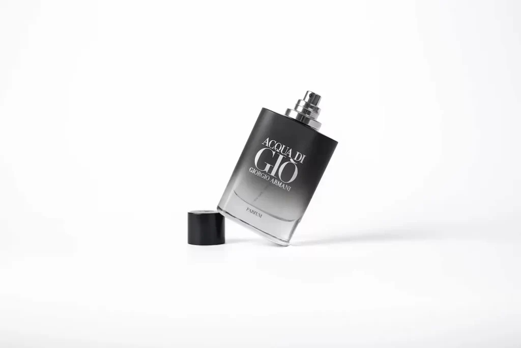 Frasco do Acqua Di Gio Parfum.