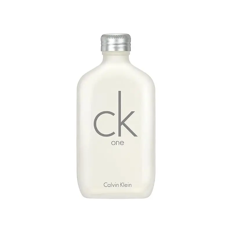 Frasco do perfume masculino Ck One, de Calvin Klein.