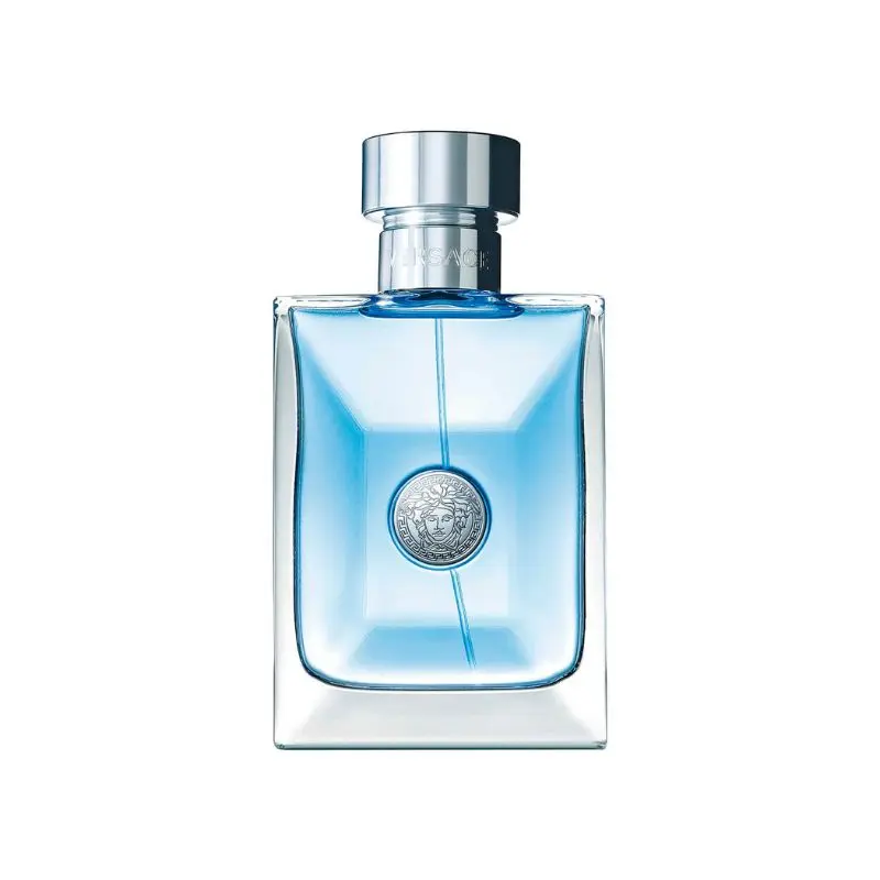 Frasco do perfume masculino Pour Homme, de Versace.