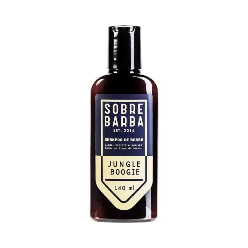 Sobrebarba Jungle Boogie, um dos melhores shampoos para barba do mercado.