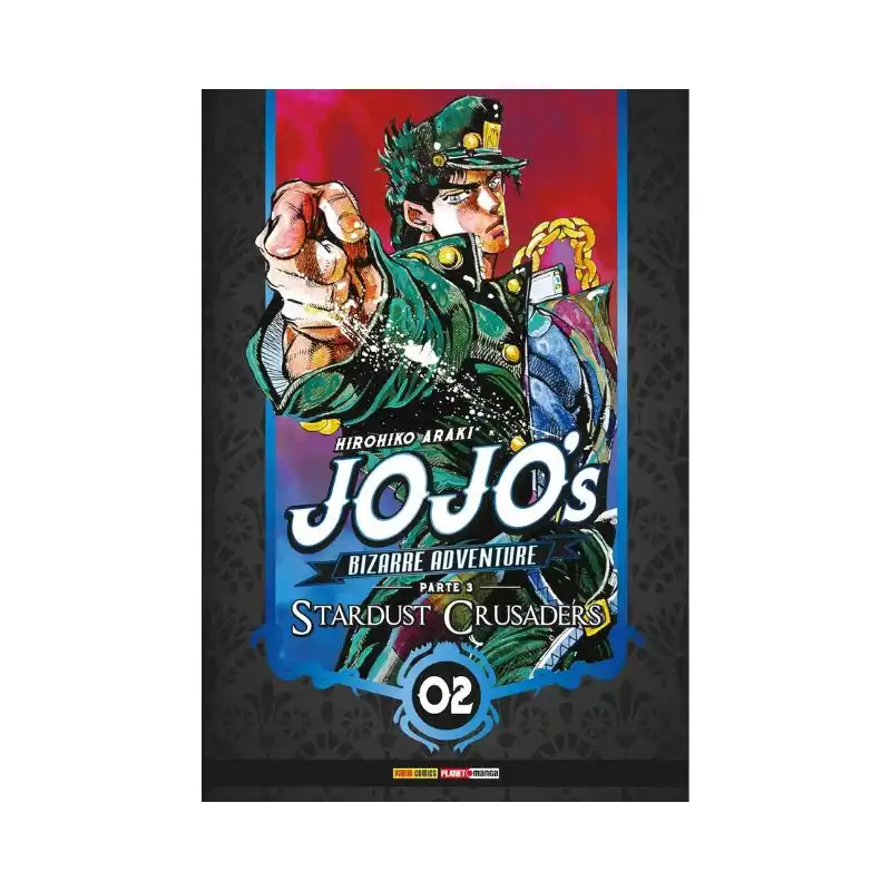 Manga Jojo's Bizarre Adventure. Esse tipo de mídia são ótimas opções de presentes baratos para homens.