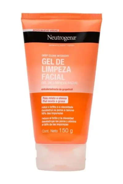 Gel de limpeza facial Neutrogena