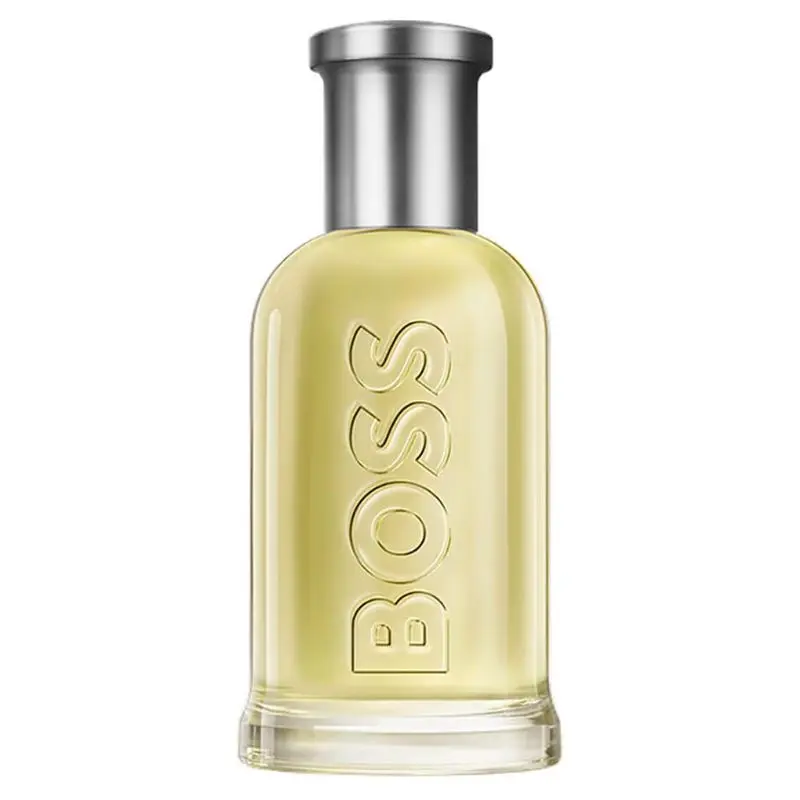 Frasco do perfume masculino Boss Bottled, de Hugo Boss.