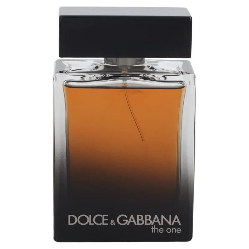 Frasco do perfume masculino The One, de Dolce & Gabbana.