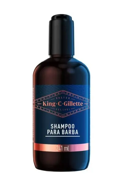 Shampoo para barba King C, Gillette.