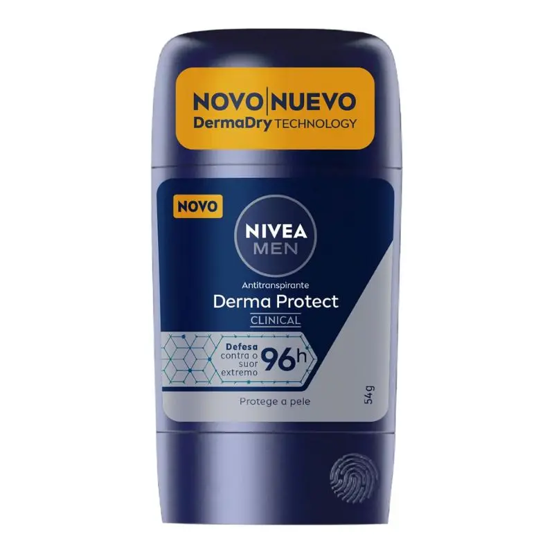 Desodorante masculino em barra Nivea Men Derma Protect.