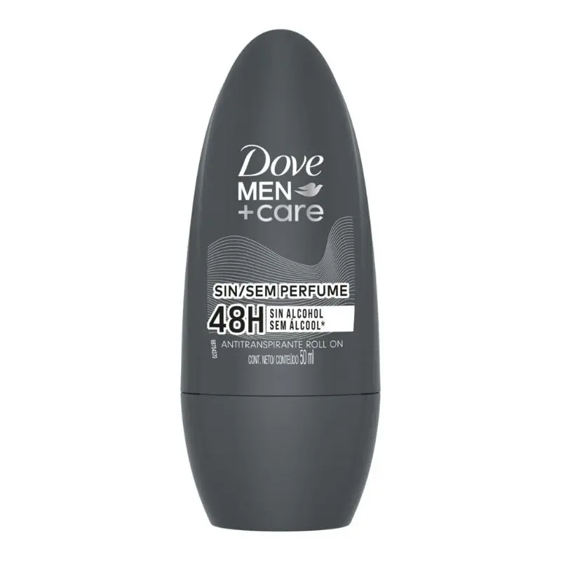 Desodorante masculino roll-on Dove Men Care.