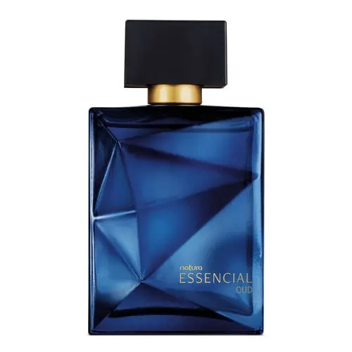 Frasco do perfume masculino Essencial Oud, da Natura
