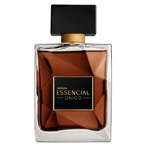 Frasco do Essencial Único, um dos melhores perfumes masculinos da Natura
