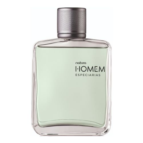 Frasco do Home Especiarias, um dos melhores perfumes masculinos da Natura