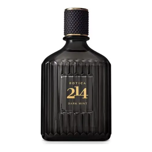 Frasco do perfume masculino Botica 214 Dark Mint, do Boticário.